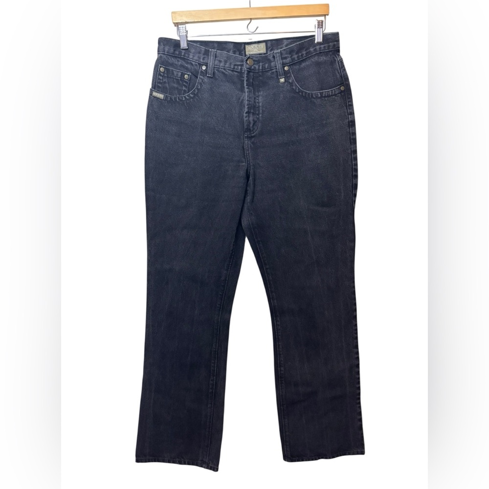 ROCKIES | denim jeans natural rise 16 long black